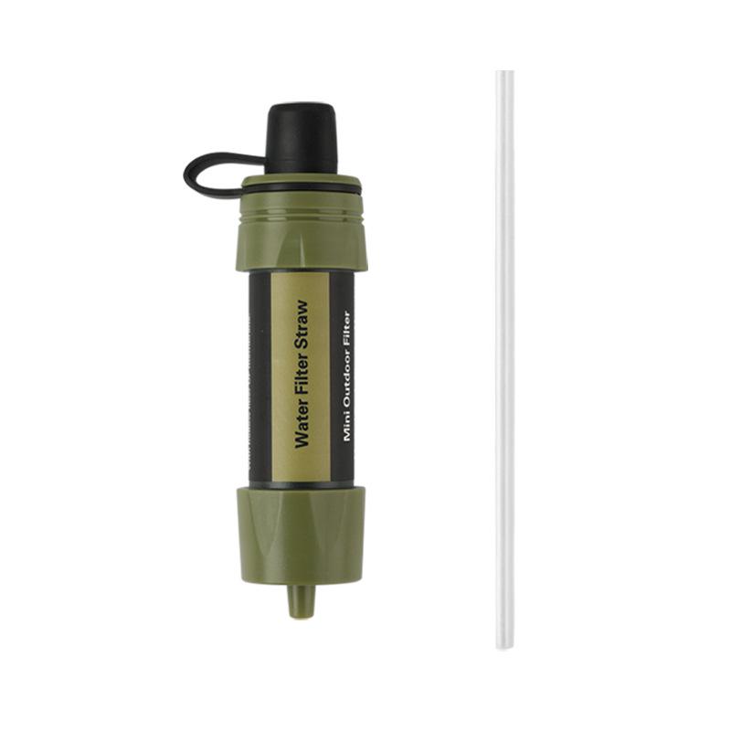

Portable Outdoor Survival Water Filter Straw: Lightweight, Ideal for Camping and Emergency Use
