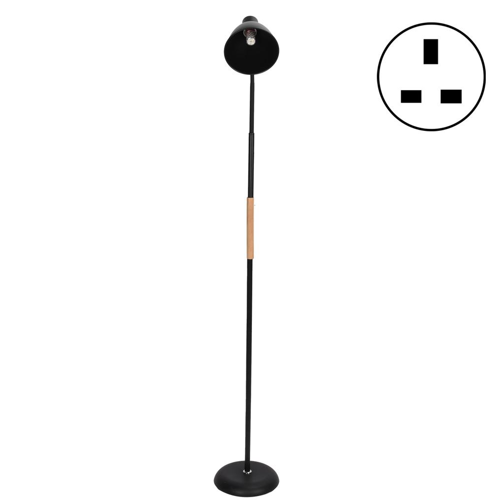 Simple Floor Lamp E27 Tricolor Living Room Bedroom Bedside LED Standing Lamp for Home LightingUK