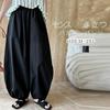 Sommer Große Größen Lockere Bloomers Damen Design Sinn Weite Hosen All-Match Baumwolle und Leinen Hosen