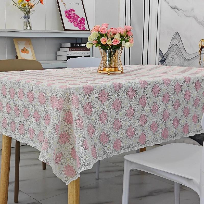 Față de masă pătrată imprimată PVC, impermeabilă, rezistentă la ulei, lavabilă, acasă, minimalistă, pentru masă, pentru masă.