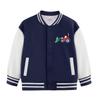 Children's Versatile Baseball Jacket - Spring & Autumn Velvet Cardigan for Boys