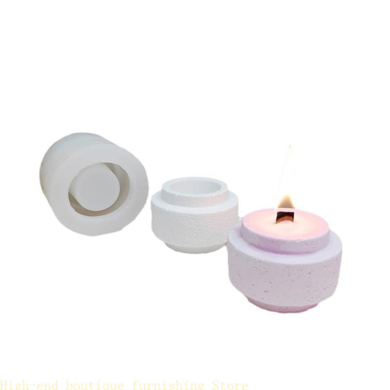  Handmade Round Molds Silicone Moulds Scented Cup Molds Plaster Molds Epoxy Resin Molds for Candle Making