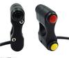 New Motorcycle 7/8" Handlebar Switches Headlight Brake Horn Start Switch 3 Buttons
