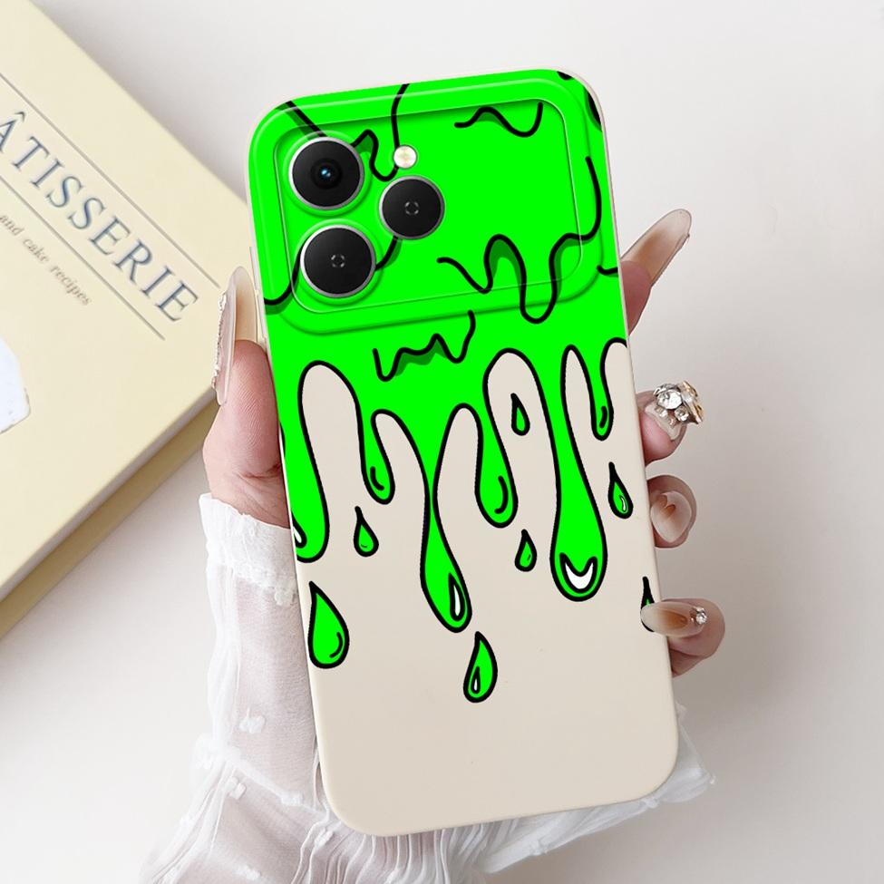 For Techno Spark 40 Case Cover Silicone Cute Cartoon Fashion Luxury Funny Cool Painted Phone Case For Tecno Spark 40 Back Cover
