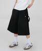 Opeumeideu Side Snap Bermuda Elastic Pants