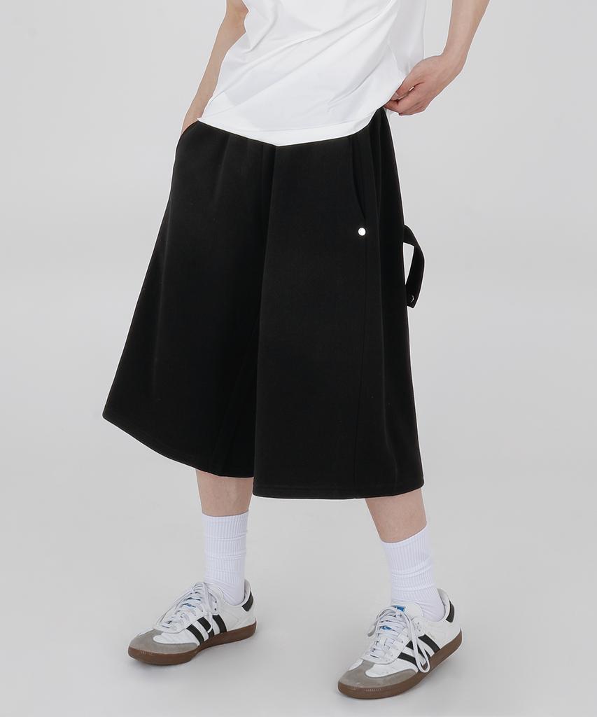 Opeumeideu Side Snap Bermuda Elastic Pants