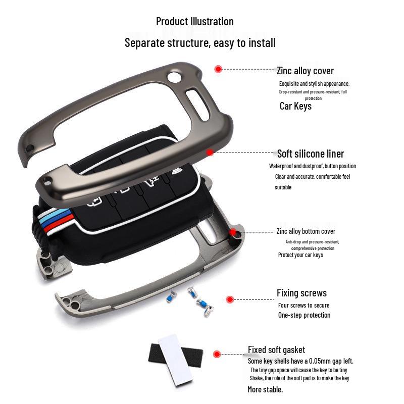 Remote Key Protective Shell for Kia K2, K4, Sportage, K5