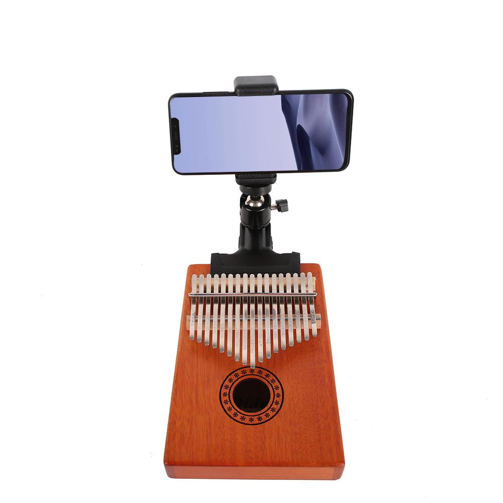 Clemă pentru cap pentru chitară Smartphone Suport pentru telefon mobil Ajutor muzicieni Clip de suport pentru transmisie live pentru chitare acustice electrice