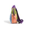 Color Block Backpack with Front Drawstring Pocket and Dual Carrying Options