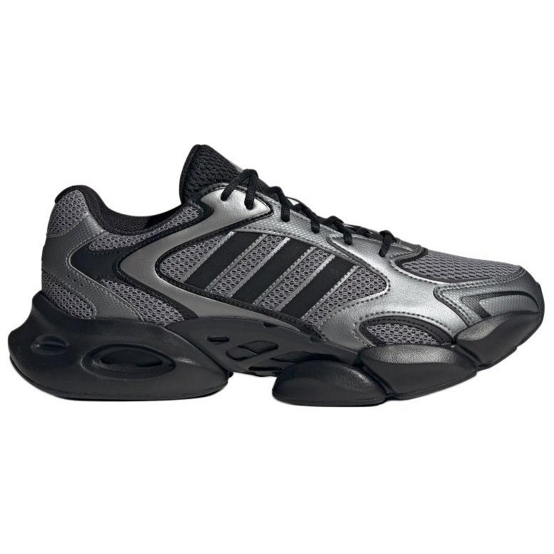 Adidas Megastride Iron Metallic Black Unisex Sneakers Grey Core-Black Grey-Three JR6335