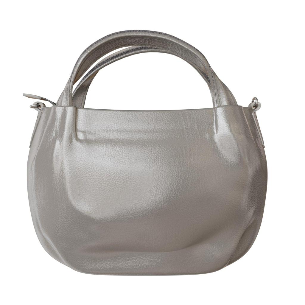 Elegante vegane Damen Handtasche aus Kunstleder mit Umhängefunktion