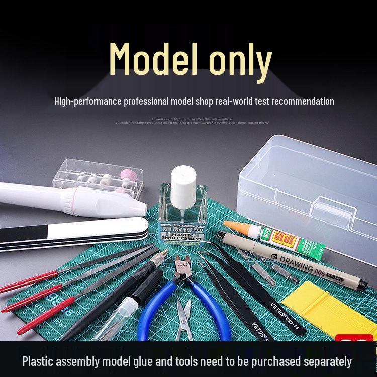 Gundam Model Beginner Kit: Sharp Nippers & Polishing Tools