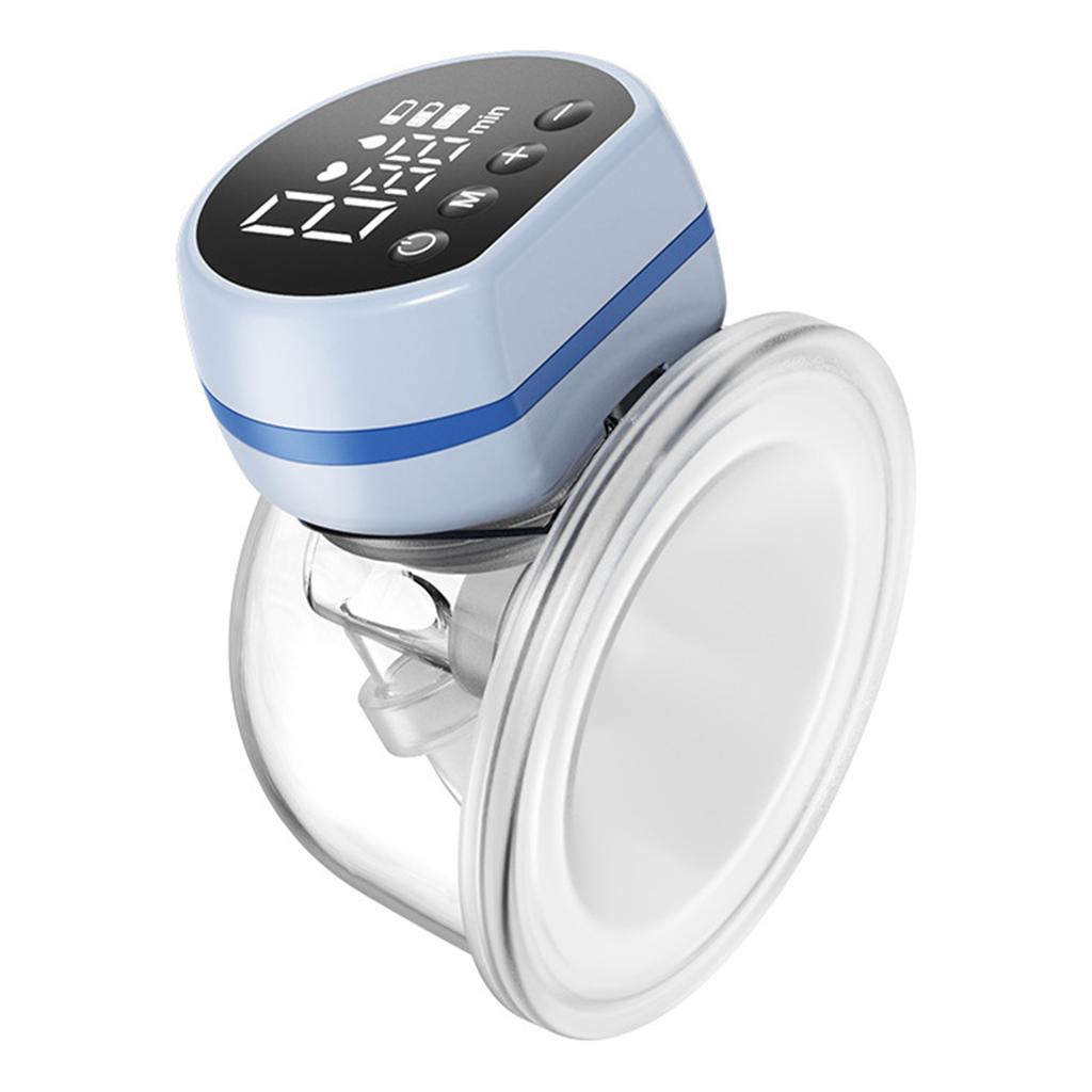 Elektrische Tragbare Milchpumpe Freihändig Geräuscharm 3 Modi 9 Stufen Leistungsstarke Saugkraft LED-Bildschirm