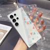 Pastel Triangles Pattern Phone Case for Samsung Galaxy S26 S25 S24 S23 S22 S21 S20 FE Plus Lucency TPU Protection Cover