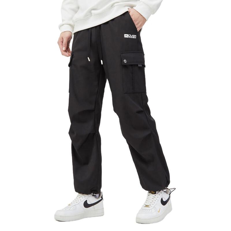 OVERPROTECTIONit Men's Fleece Lined Drawstring Cargo Pants