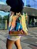 PVC  Bag Custom Colorful Plastic Transparent Jelly Bag