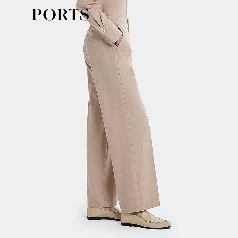 PORTS Women's Autumn/Winter Casual Wool Blend Trousers LT9P029JFF062