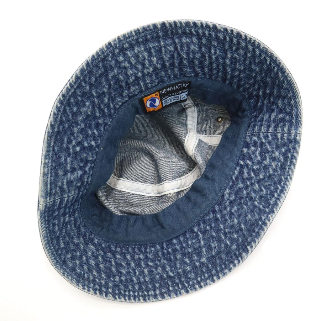 Newhattan Bucket Hat S Navy Women Used