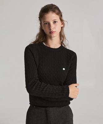 LESATELIER Noah Cable Knit (Black)