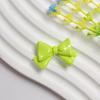 100Pieces Mixed Colors Bowknots Bow Tie Themed Resin Flatback Cabochons Embellishments for DIY Jewelry Making Phone Case Decor