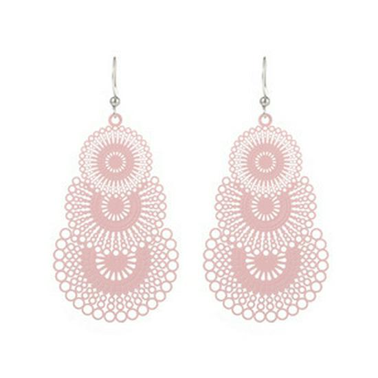 Chic Reflective Sequin Heart Dangle Earrings - Childlike Nightclub Fashion with Ear Hooks