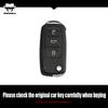 Abs Carbon Fiber Car Key Case Cover For Vw Volkswagen Polo Tiguan Passat B5 B6 B7 Golf 4 5 6 Mk6 Jetta Lavida For Skoda Octavia