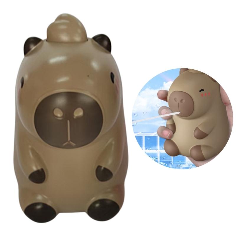 2PCS Water Squirt Guns for Children Capybara Water Guns Summer Outdoor Activity Water Fighting Baby Bath Play Pool Toy