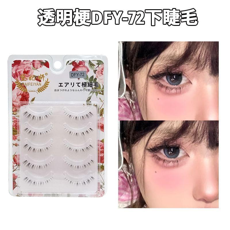 Lashie - Natural Bottom Multipack False Eyelashes