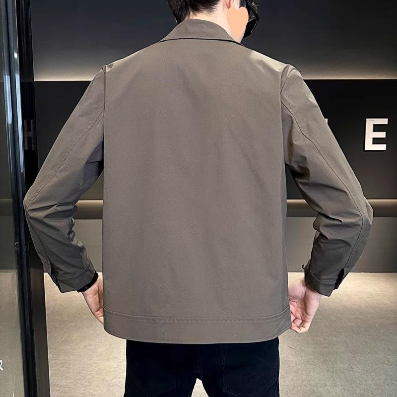 Lapel Jacket Men's Autumn Clothes New Trend Jacket Men's Clothes