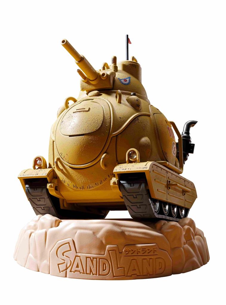 TAMASHII NATIONS Chogokin SAND LAND Sandland Royal Army Tank Corps No. 104, approximately 150mm, PVC, ABS, and die-cast pre-painted action figure