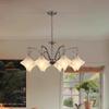 Vintage French Murano Star Glass Chandelier for Living or Dining Room