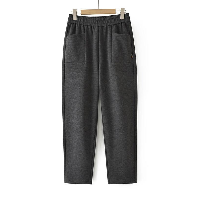 Women's High-Waist Casual Straight-Leg Pants
