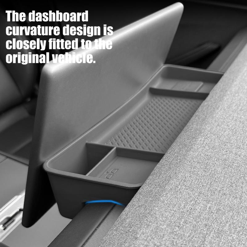 Car Dashboard Storage Tray for Y Juniper 3 Screen Rear Phone Box Waterproof Silicone Organizer Tray