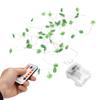 4 Leaf Clover String Lights 50LEDs Decorative Hand Crafted LED Lights String for Indoor Holiday Party 16.4ft