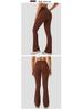 Women's High Waist Slimming Flare Yoga Pants - Butt Lifting Cropped Fitness & Running Trousers