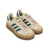 adidas Gazelle Bold Cream Collegiate Green Damen Sneakers Creme-Weiß Magic-Beige ID7056