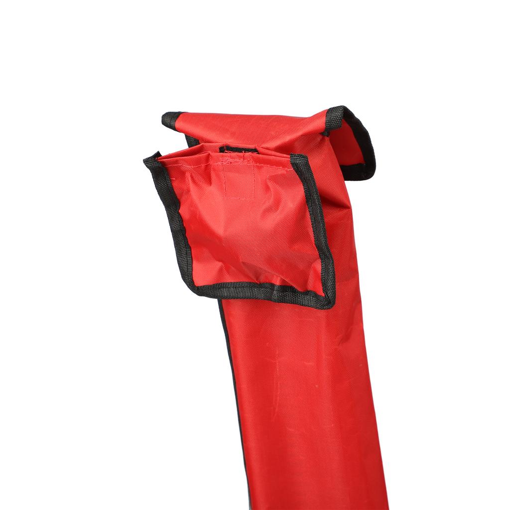 Telescopic Tower Ruler Dual Scales Thick Aluminum Alloy Retractable Rectangular Leveling Rod with