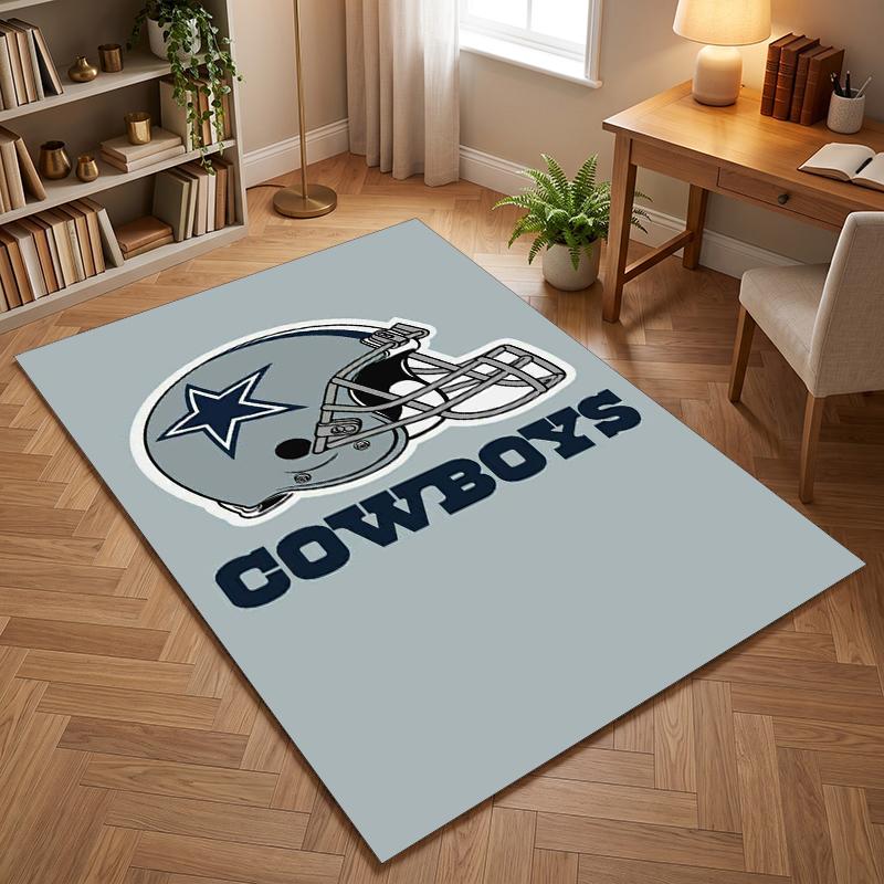 Dallas Cowboys (1) Kancelářské koberce vhodné do obývacích pokojů, ložnic, kanceláří a kuchyní dárek pro moderní domácí dekoraci