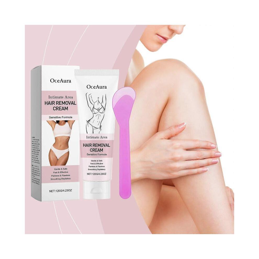 OceAura Moisturizes Skin Hair Removal Cream nourishes the skin gentle, smooth, moisturizes and cleanses the body