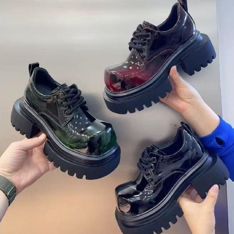 Fashion Women Platform Shoes 2025 Trend New Fashion Loafers Summer Chunky Marie Janes Brand Shoes Woman Sneakers Lace Up Zapatos Mujer