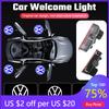 VW GTI GOLF 2026 Hot For VW VOLKSWAGEN LED Car Door Welcome Logo Projector Ghost Shadow Light For VW Volkswagen Tiguan MK1 MK2 S