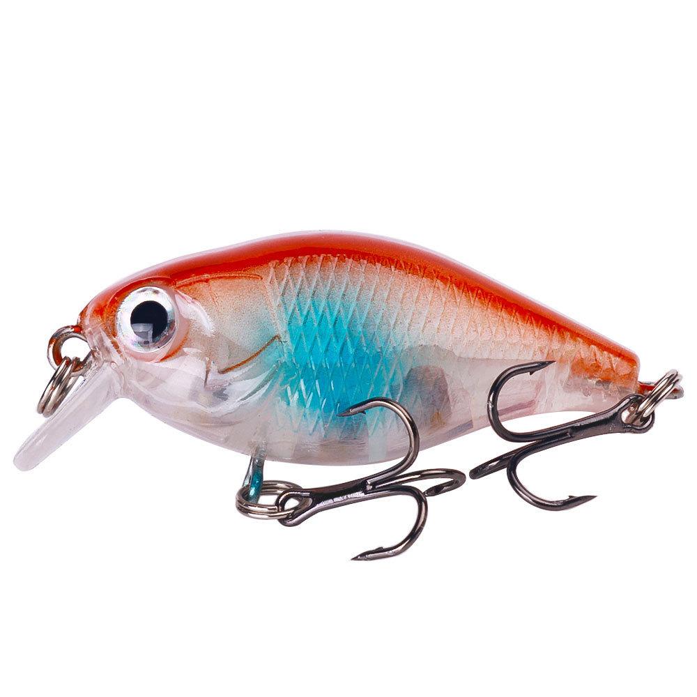 Lure Bait Floating Rock Small Fathead4.5cm4gBionic Bait Non-Air Force Freshwater and Saltwater Universal Bass and Mandarin Fish
