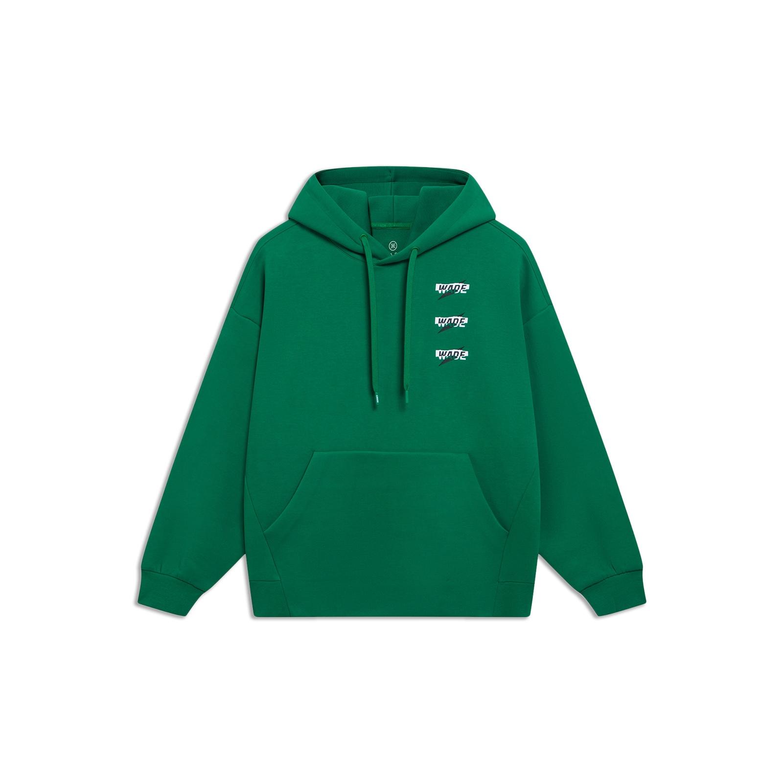 Li-Ning Way Of Wade Photo Graphic Hoodie Green Men s AWDT149-7 L