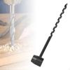 Wood Auger Survival Tools, Heavy Duty Bushcraft Woodworking Spiral Hole Hand Drill for Backpacking