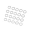 20pcs Water Heater Seal Silicon Gaskets Seal Ring Professional Accessory Part (3 8)