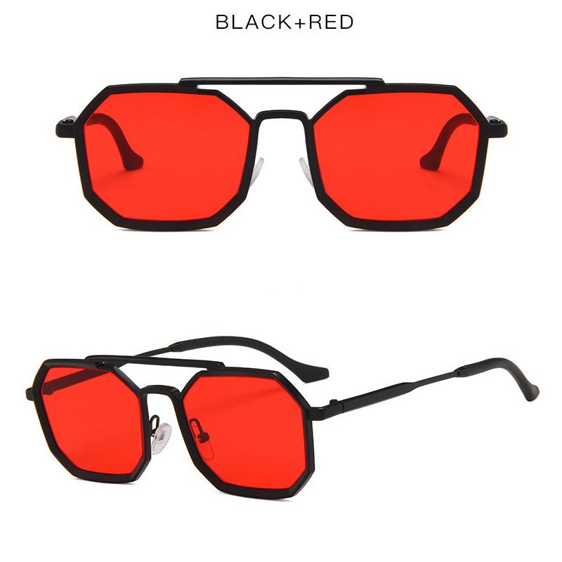 UV Protection Lightweight Comfortable Durable High Quality Edgy Punk Retro Stylish Alloy Metal Male Female Sun Glasses