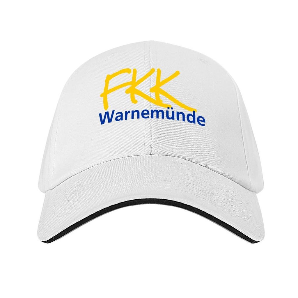 FKK Warnemnde Baseball Cap New In Hat Beach Snapback Cap Birthday Womens Beach Visor Unisexs
