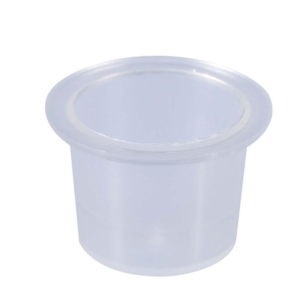 1000Pcs Bag Tattoo Ink Caps Cups Plastic Pigment Storage Container Holder Accessories (S)