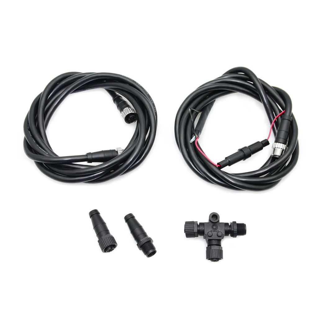 NMEA2000 T-type Connector Cable Adapter Male Female Plug Marine Boat Serial Data Networking Cable Starter Kit 0.5-4M Wiring Cord