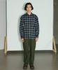 SIGNATURE Natural Grid Check Shirt [Navy]